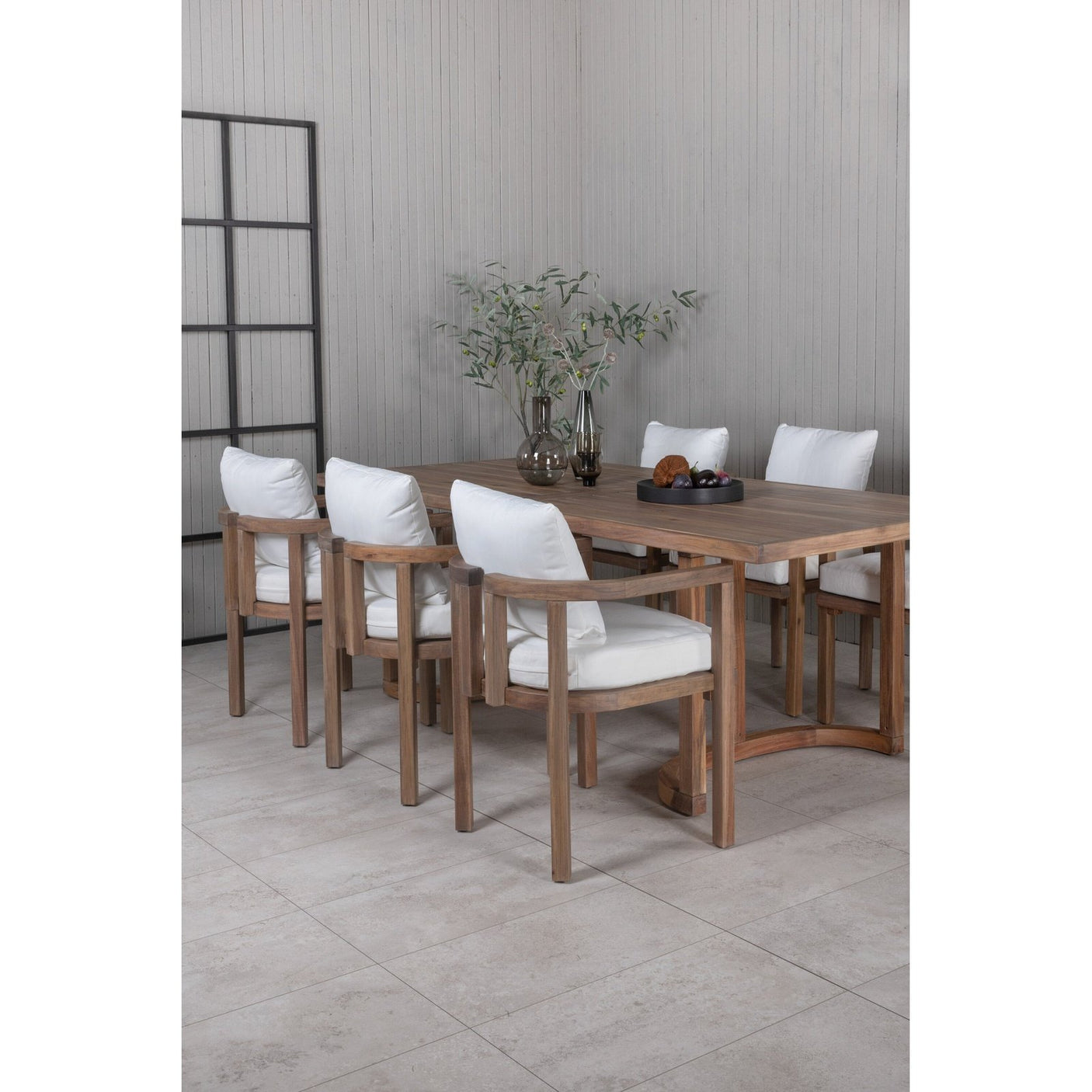 Ericica Spisebord 214*100 + Erica spisestoler Venture Design Spisegruppe
