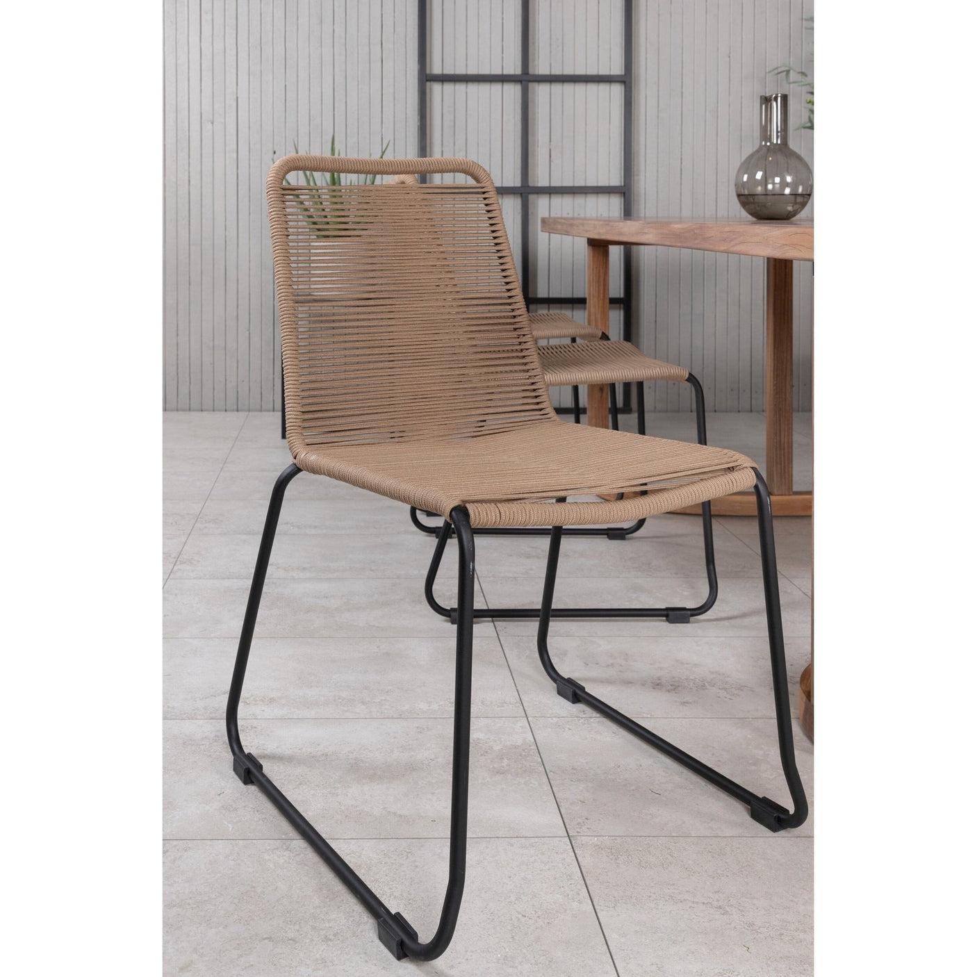Erica Spisebord 214*100 + Lindos / Venture Design Spisegruppe