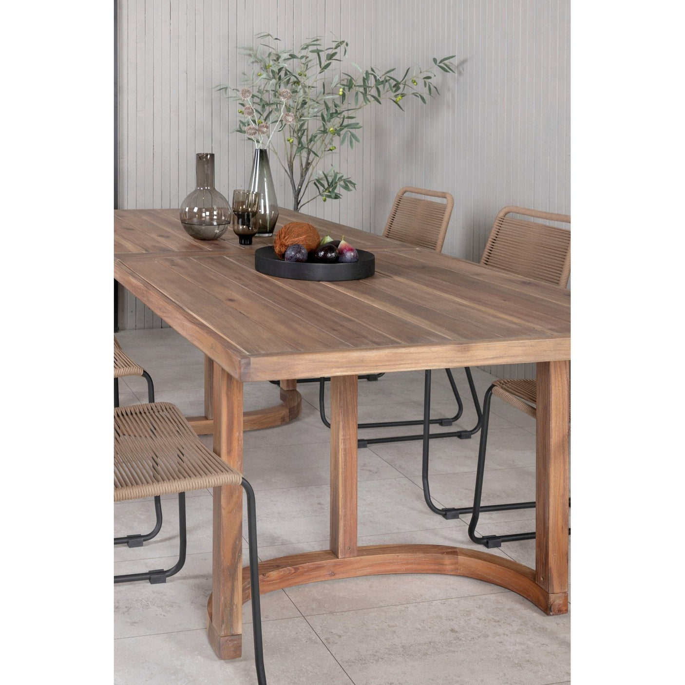 Erica Spisebord 214*100 + Lindos / Venture Design Spisegruppe