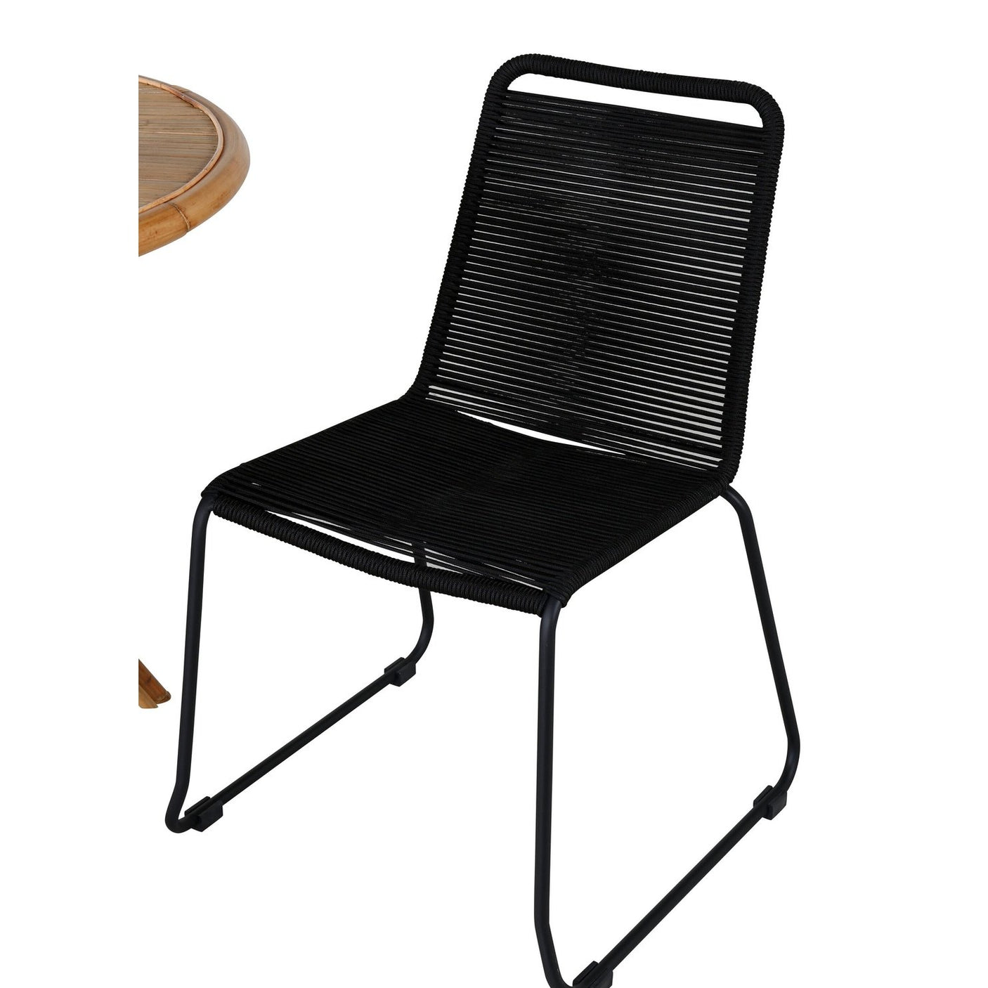 Cane Café bord ø80cm + Lindos Venture Design Spisegruppe