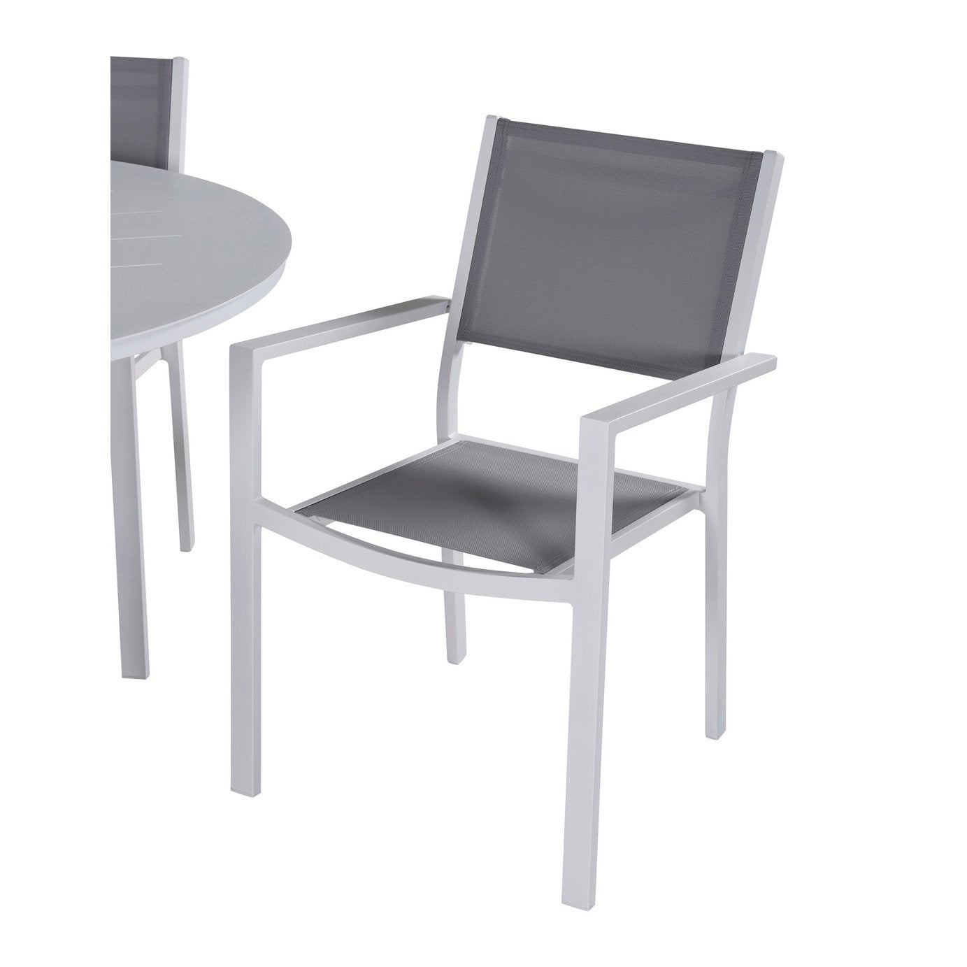 Alma spisebord ø120cm + Copacabana Venture Design Spisegruppe