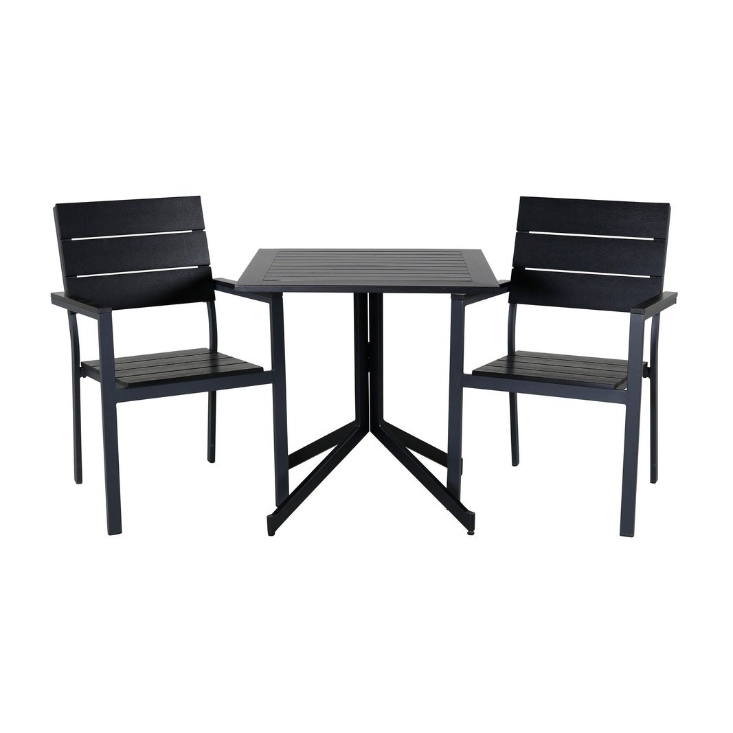 Way kafébord 70*70 + Levels stol Venture Design Spisegruppe