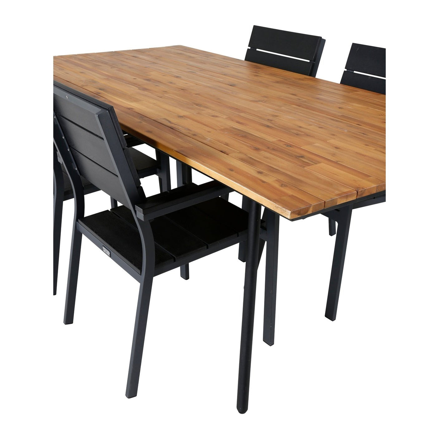 Chan spisebord 200cm + Levels stol Venture Design Spisegruppe