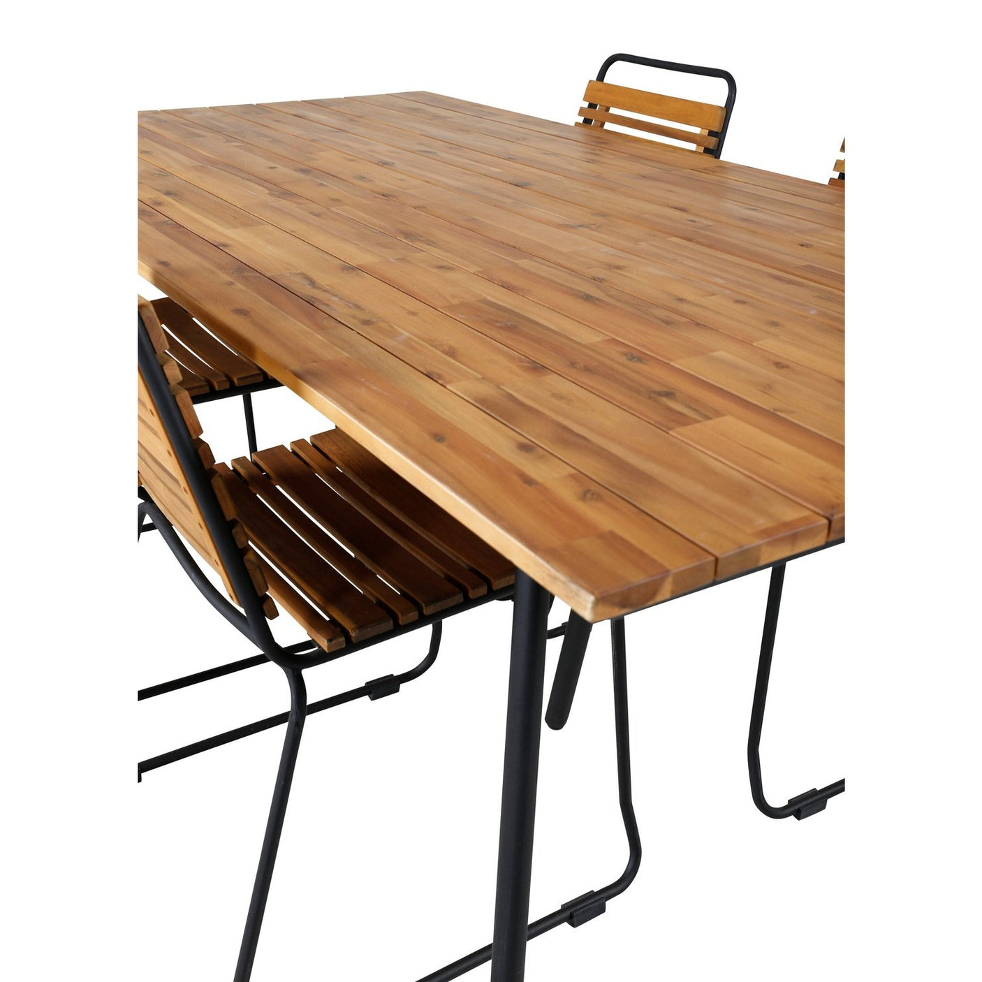 Chan spisebord 200cm + Bois spisestoler Venture Design Spisegruppe