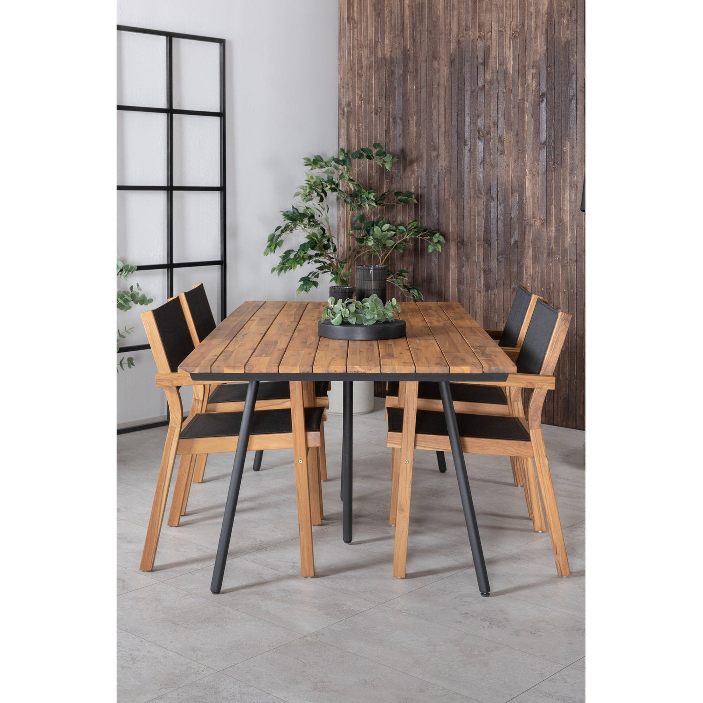 Chan spisebord 200cm + Venice Venture Design Spisegruppe
