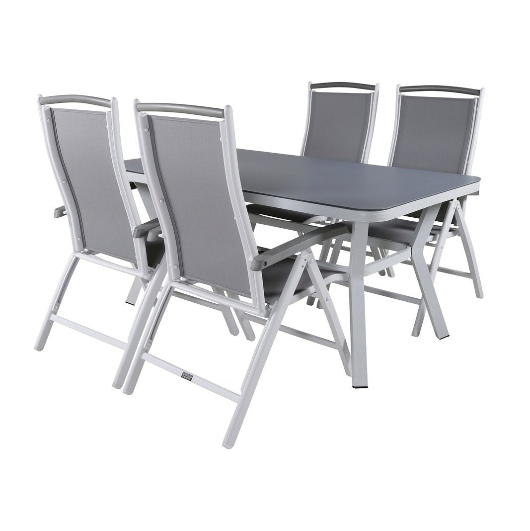 Virya spisebord lite bord + Albany stol Venture Design Spisegruppe