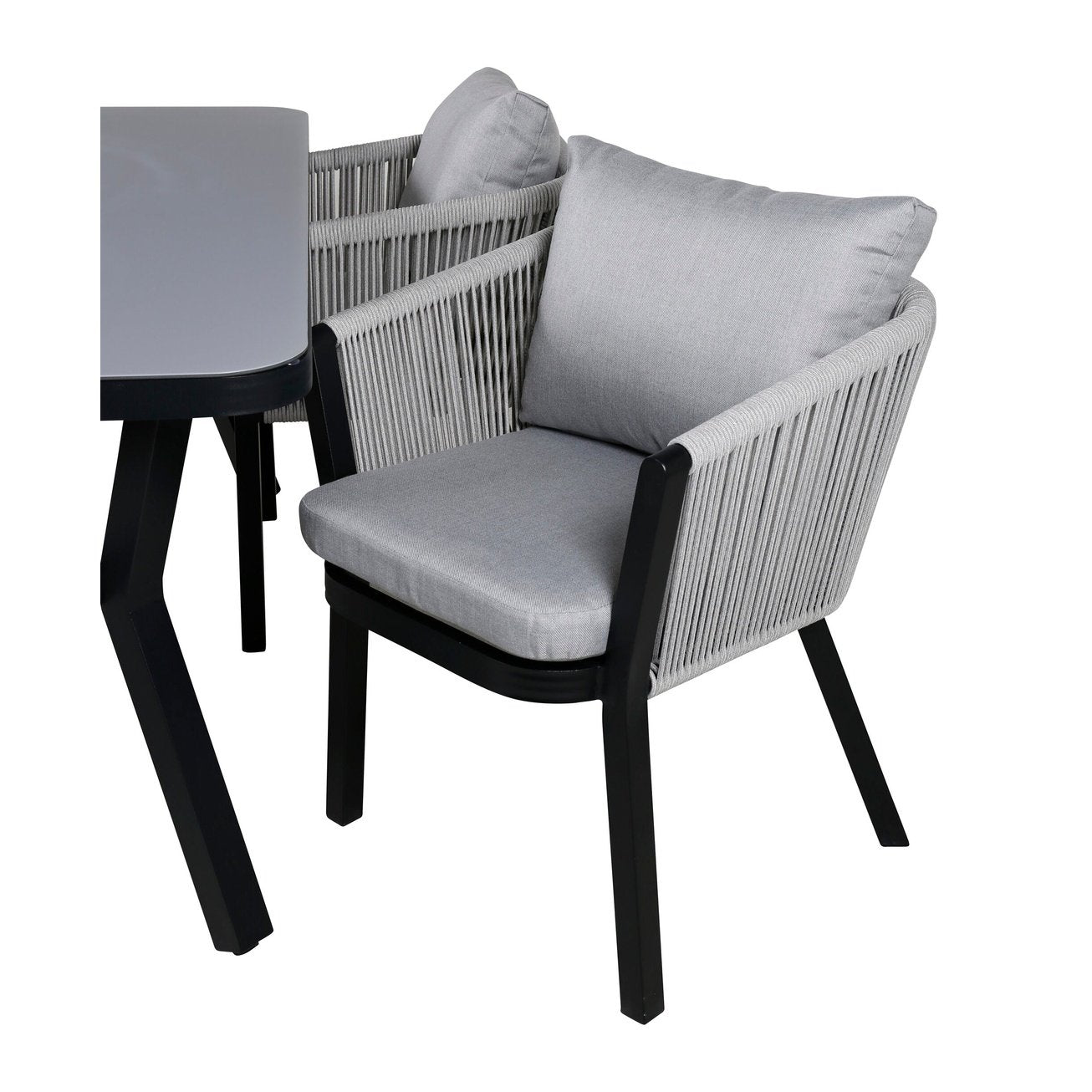 Virya spisebord + Virya spisestoler Venture Design Spisegruppe