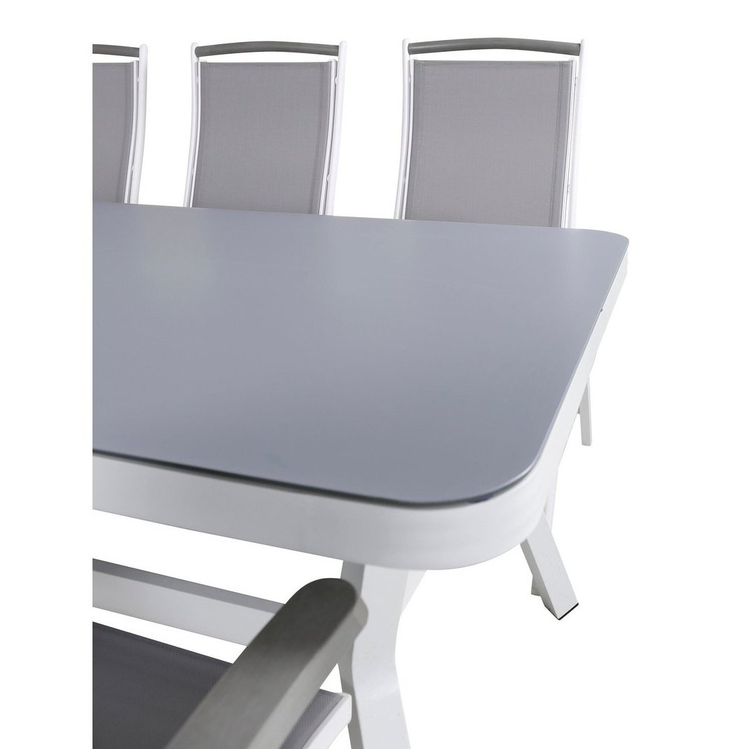 Virya spisebord stort bord + Albany stol Venture Design Spisegruppe