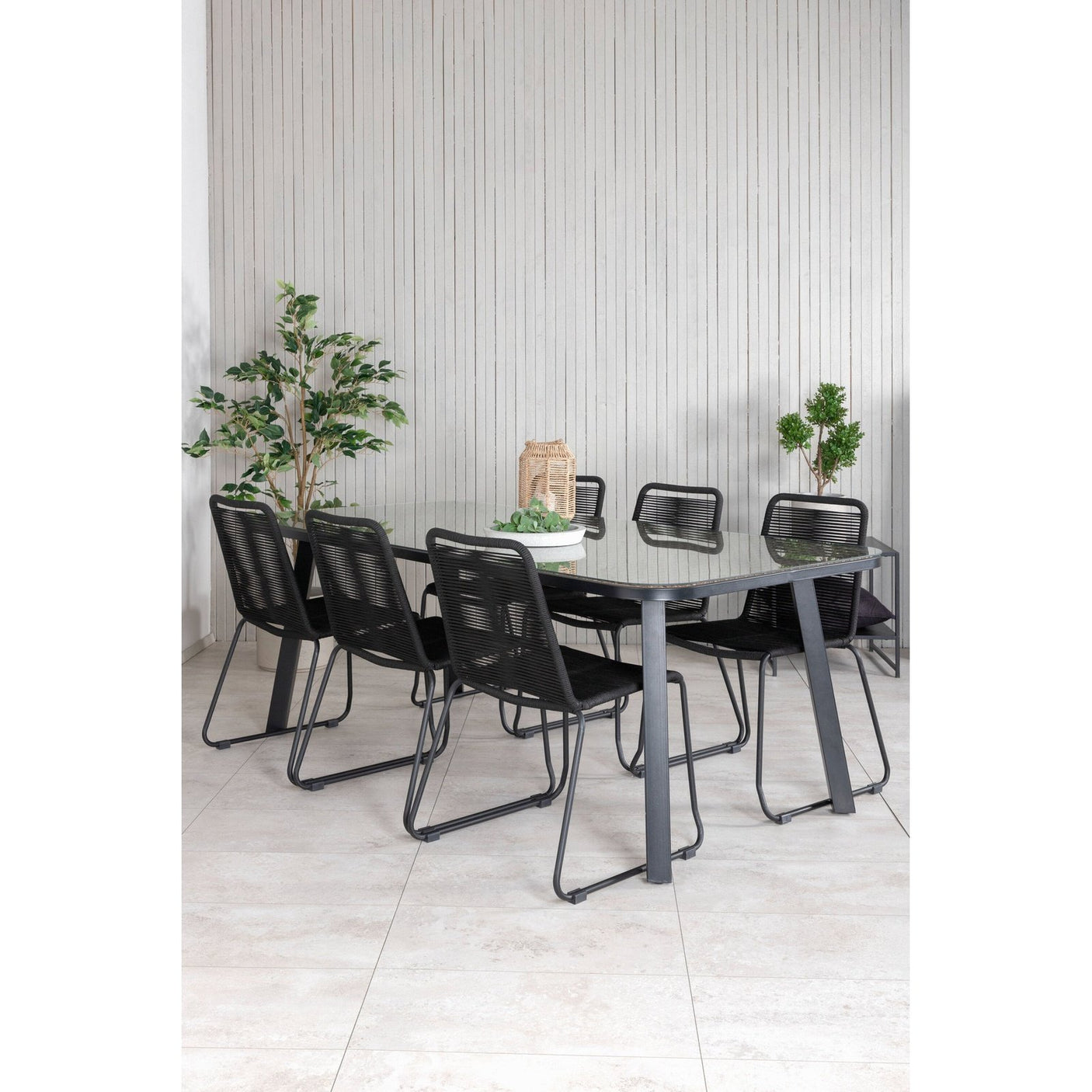 Paola spisebord 200*100 + Lindos Venture Design Spisegruppe