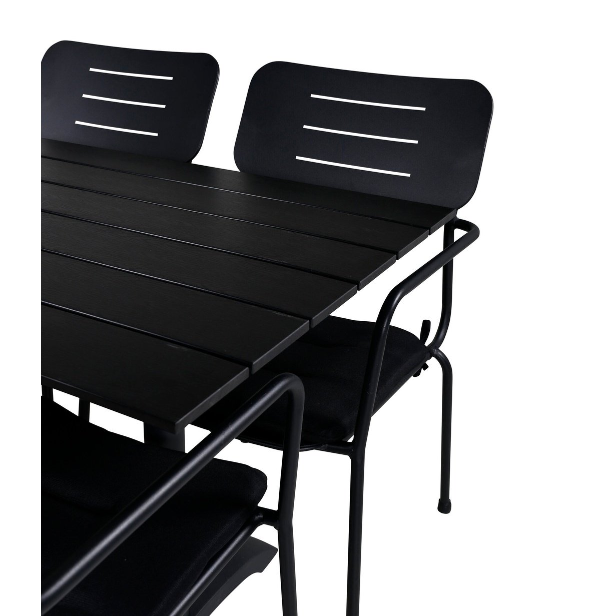 Denver 70*120 + Nikkel spisestoler m. armlene Venture Design Spisegruppe