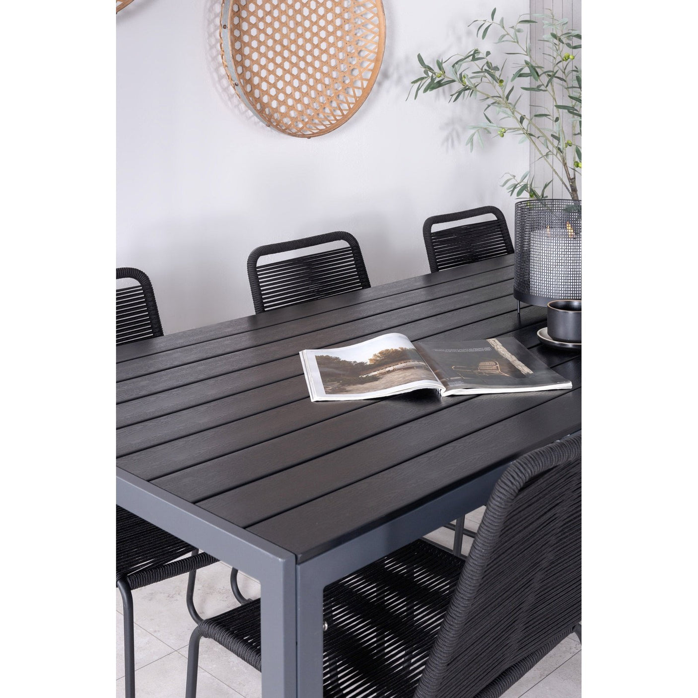 Break Table 205*90 + Lindos stol Venture Design Spisegruppe