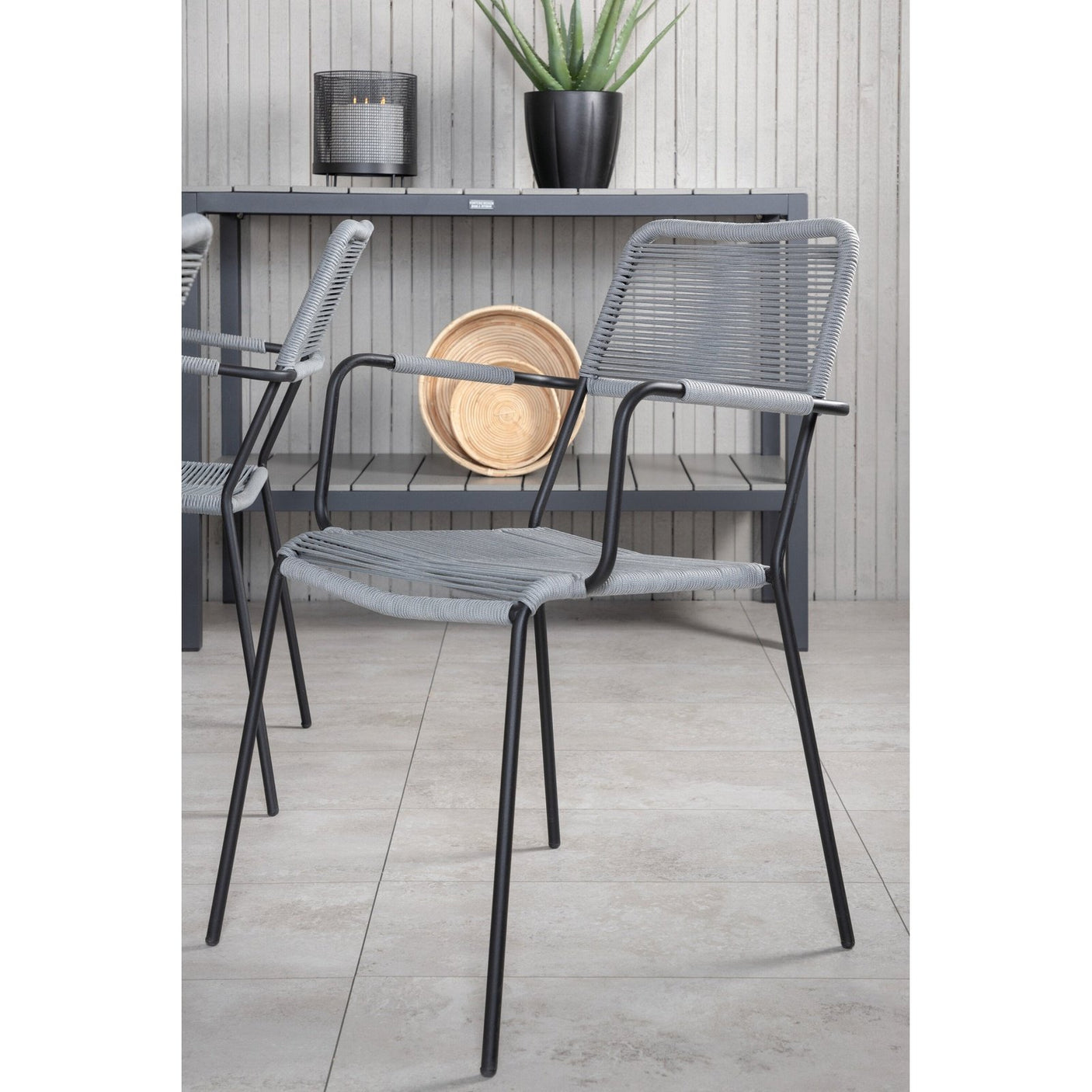 Marbella bord 160/240/+ Lindos Lenestol Venture Design Spisegruppe