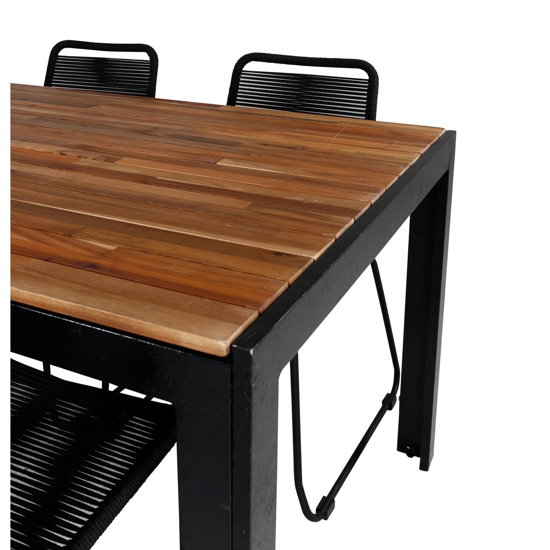 Bois Spisebord 205*90cm + Lindos Venture Design Spisegruppe