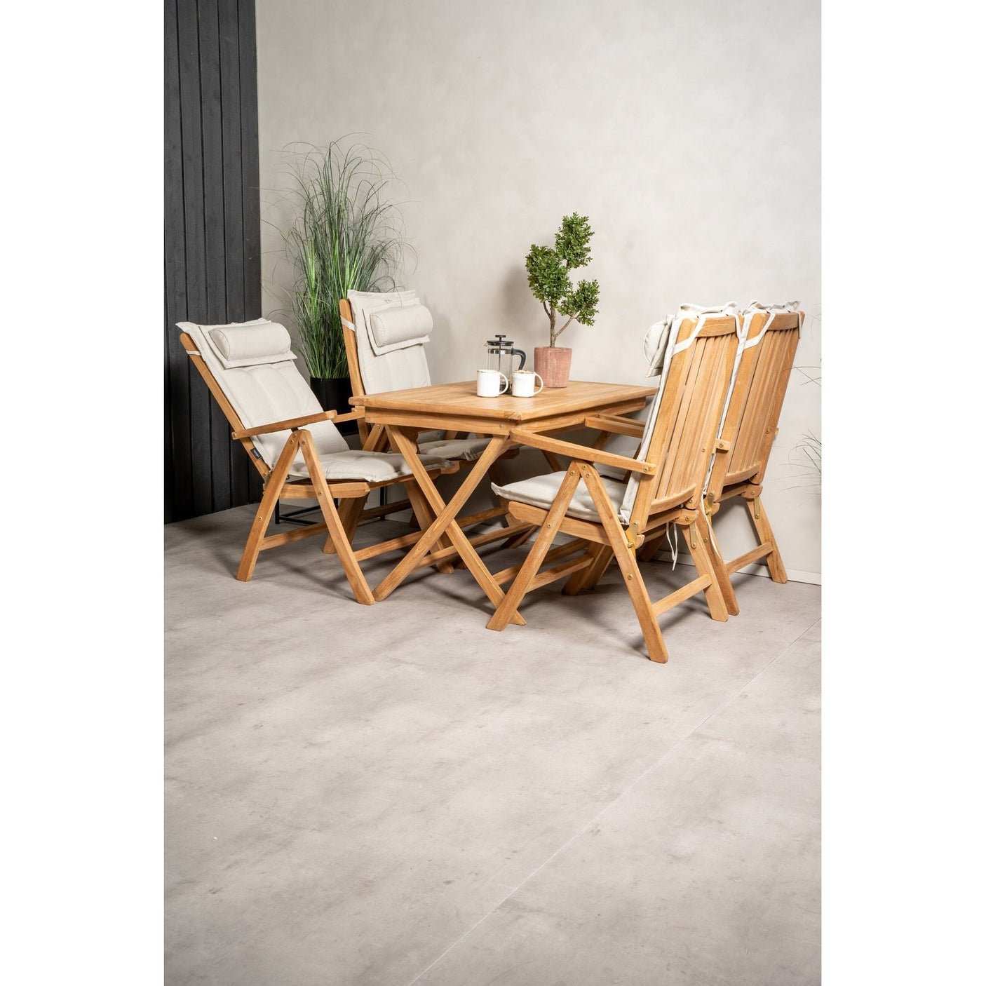Kenya Spisebord 120*70*H75 + Kenyaisjon Stol Venture Design Spisegruppe