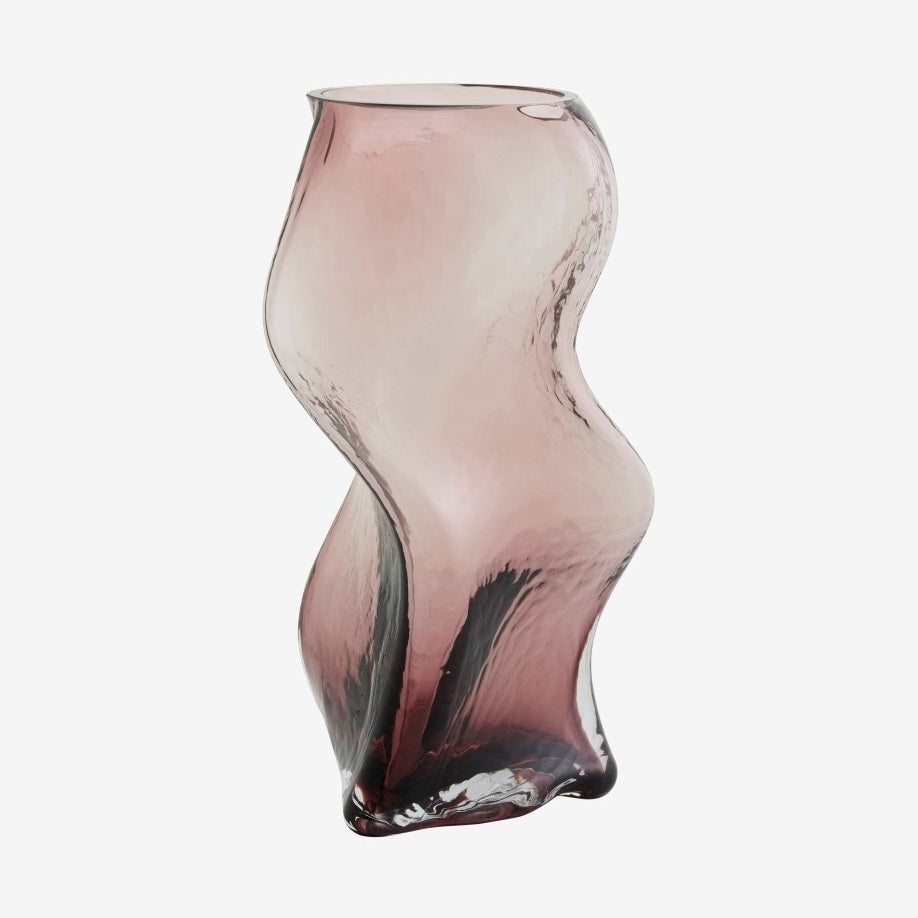 SABLE vase i glass h30 cm - lilla Nordal VASEBOWL