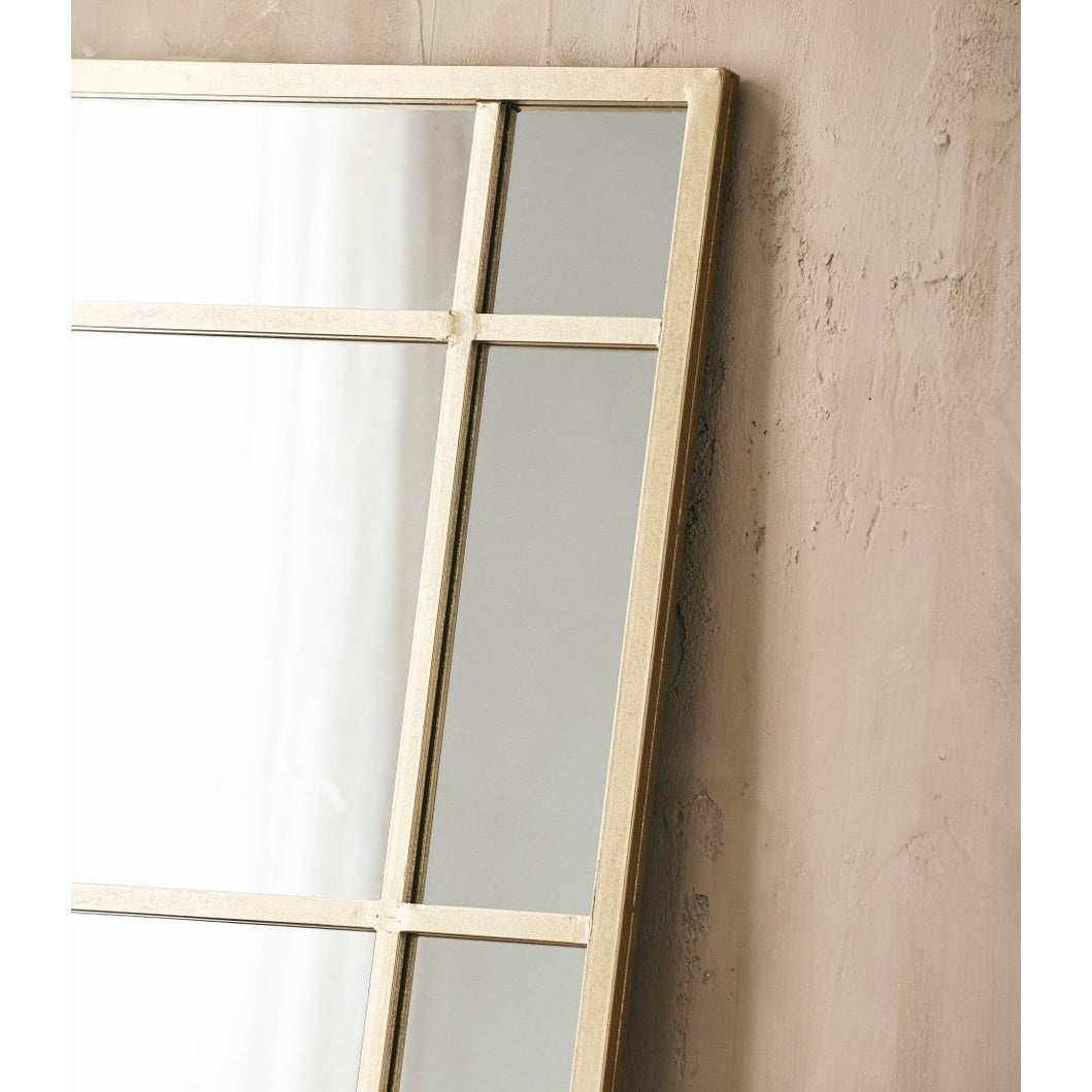SPIRIT speil med jernramme - 204x102 cm - gullfinish Nordal MIRRORS