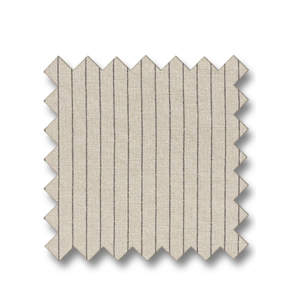 BYBLOS ENKEL STRIPE linen/black Artwood Tekstil