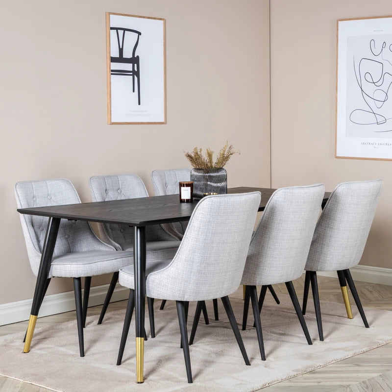 Velvet Deluxe Dining Chair Venture Design Spisestol