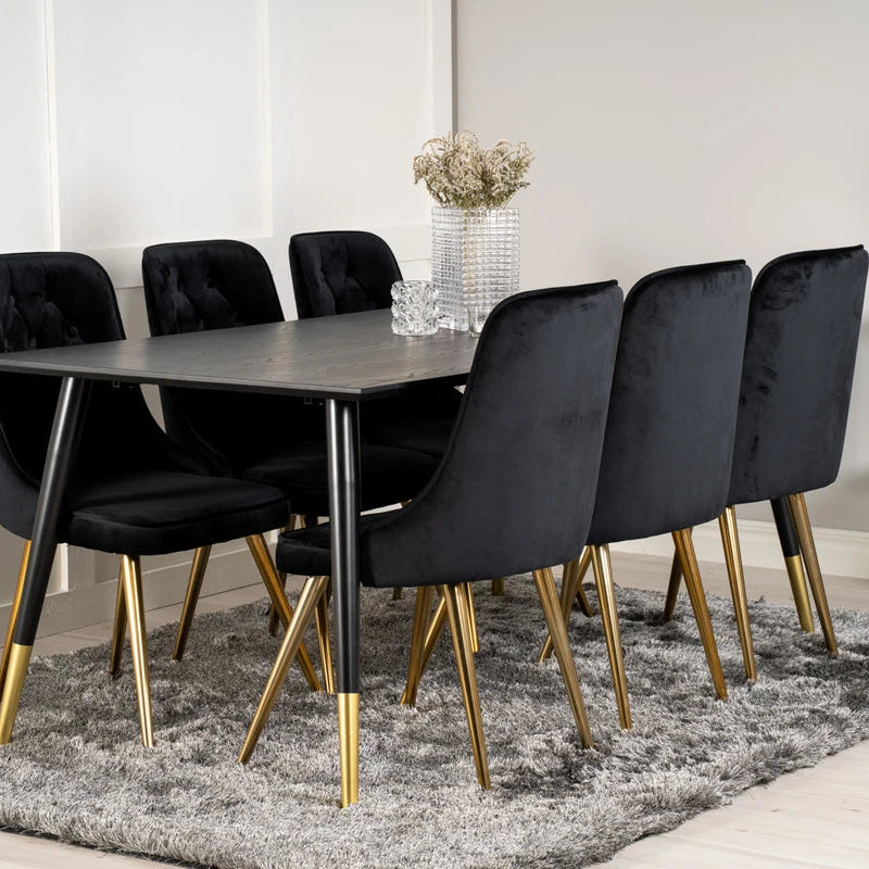 Velvet Deluxe Dining Chair Venture Design Spisestol