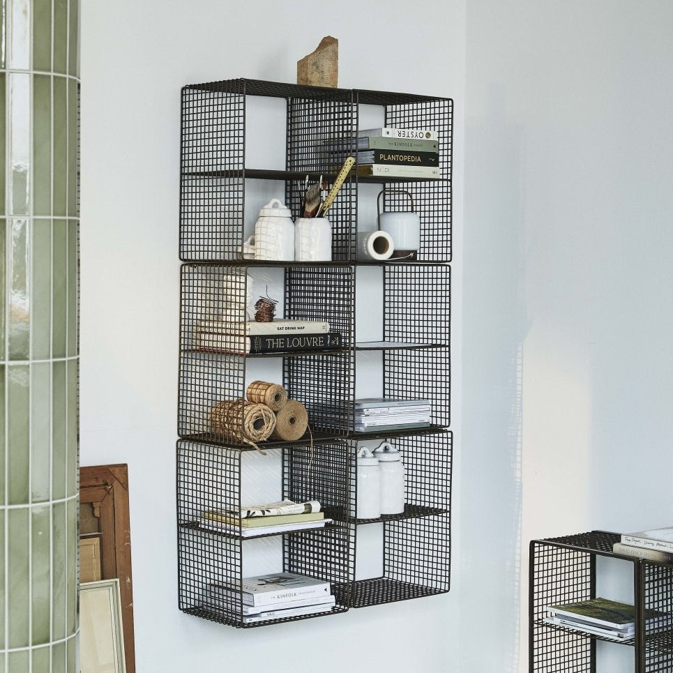 TUO-hylle i jern - olivengrønn Nordal WALL/ DISP