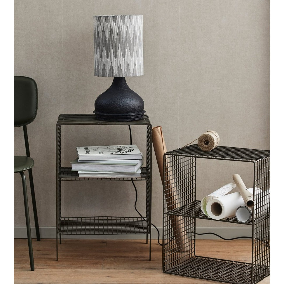 TUO-hylle i jern - olivengrønn Nordal WALL/ DISP