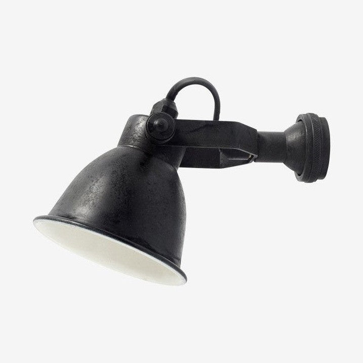 Vegglampe - ø11 cm - antikk svart Nordal WALL LAMPS
