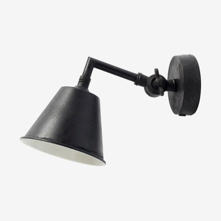 Vegglampe - ø12 cm - antikk svart Nordal WALL LAMPS