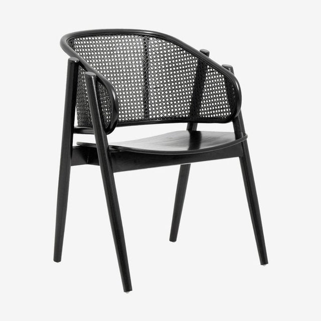 WICKY-bordstol med armlehne - svart Nordal CHAIRS+ARM