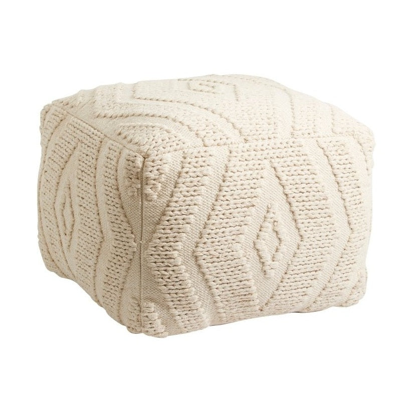 WULAR puf - råhvit Nordal STOOLS