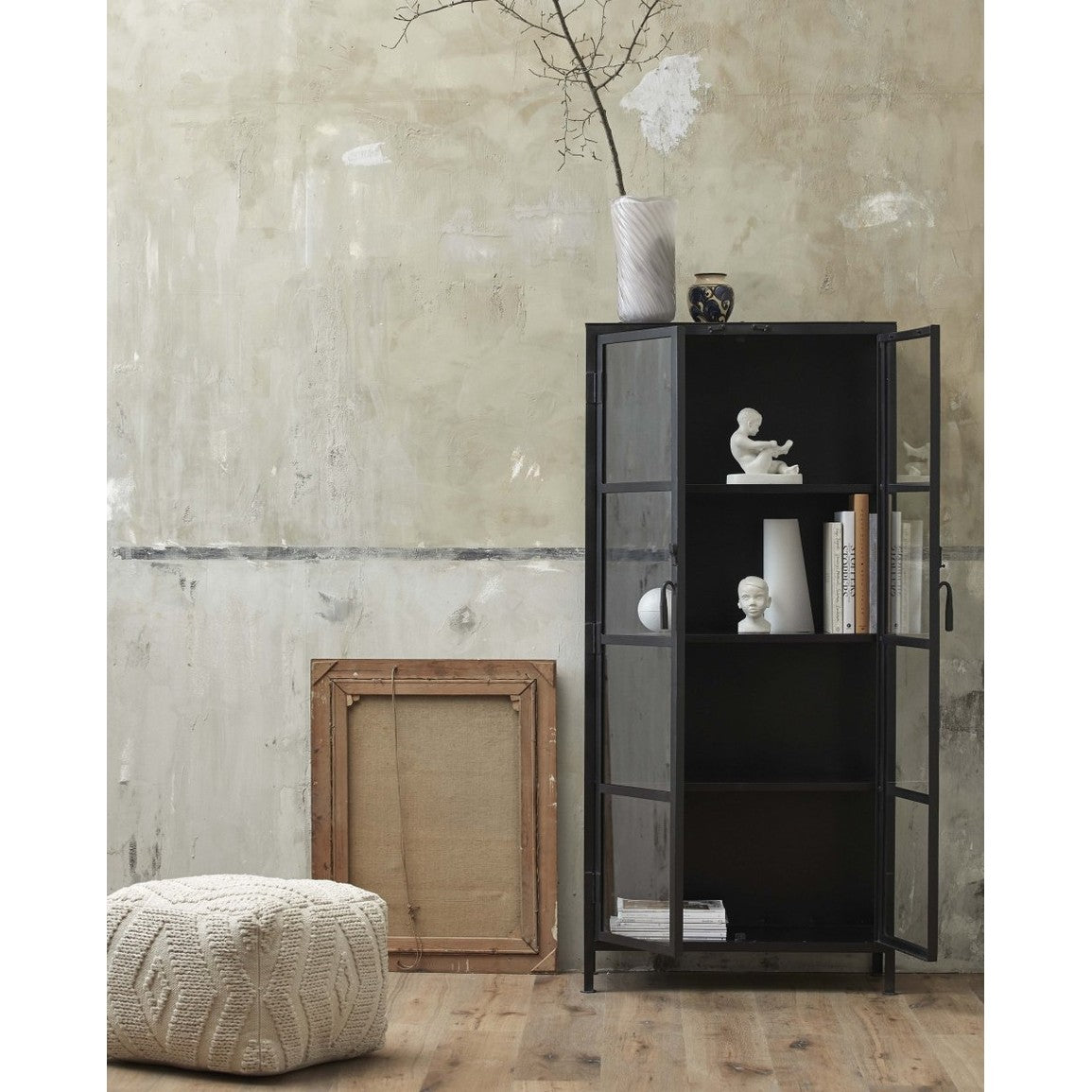 WULAR puf - råhvit Nordal STOOLS