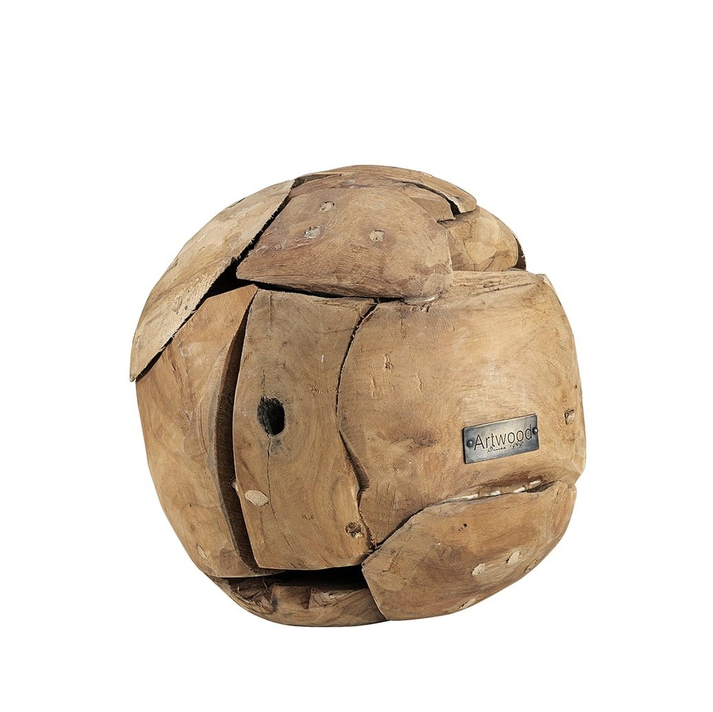 VAIL GLOBE Small Artwood Pynteartikler