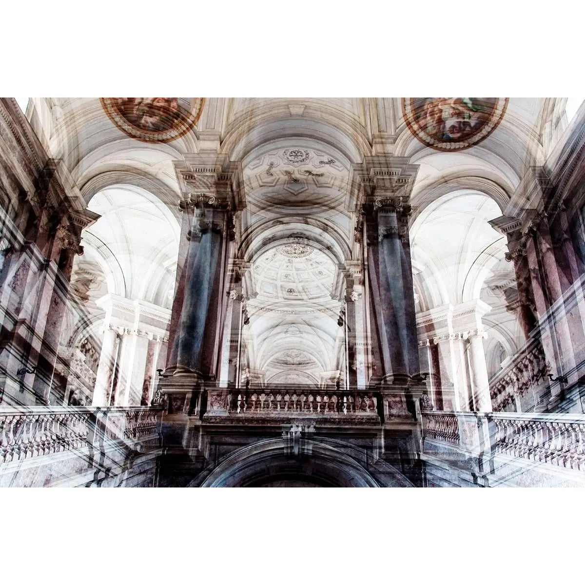 Glass picture cathedral hall Homefactory Bilde