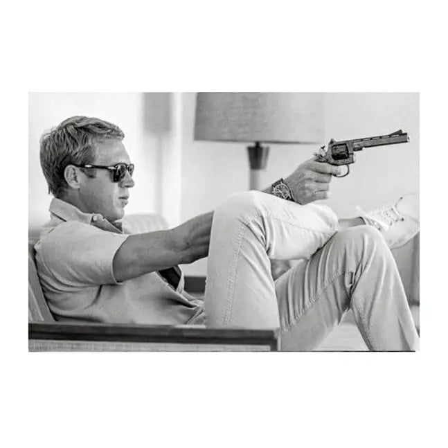 Glass picture Steve Mcqueen Homefactory Bilde