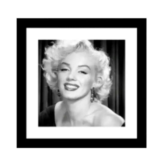 Glass picture w/frame Marilyn Monroe no.3 Homefactory Bilde