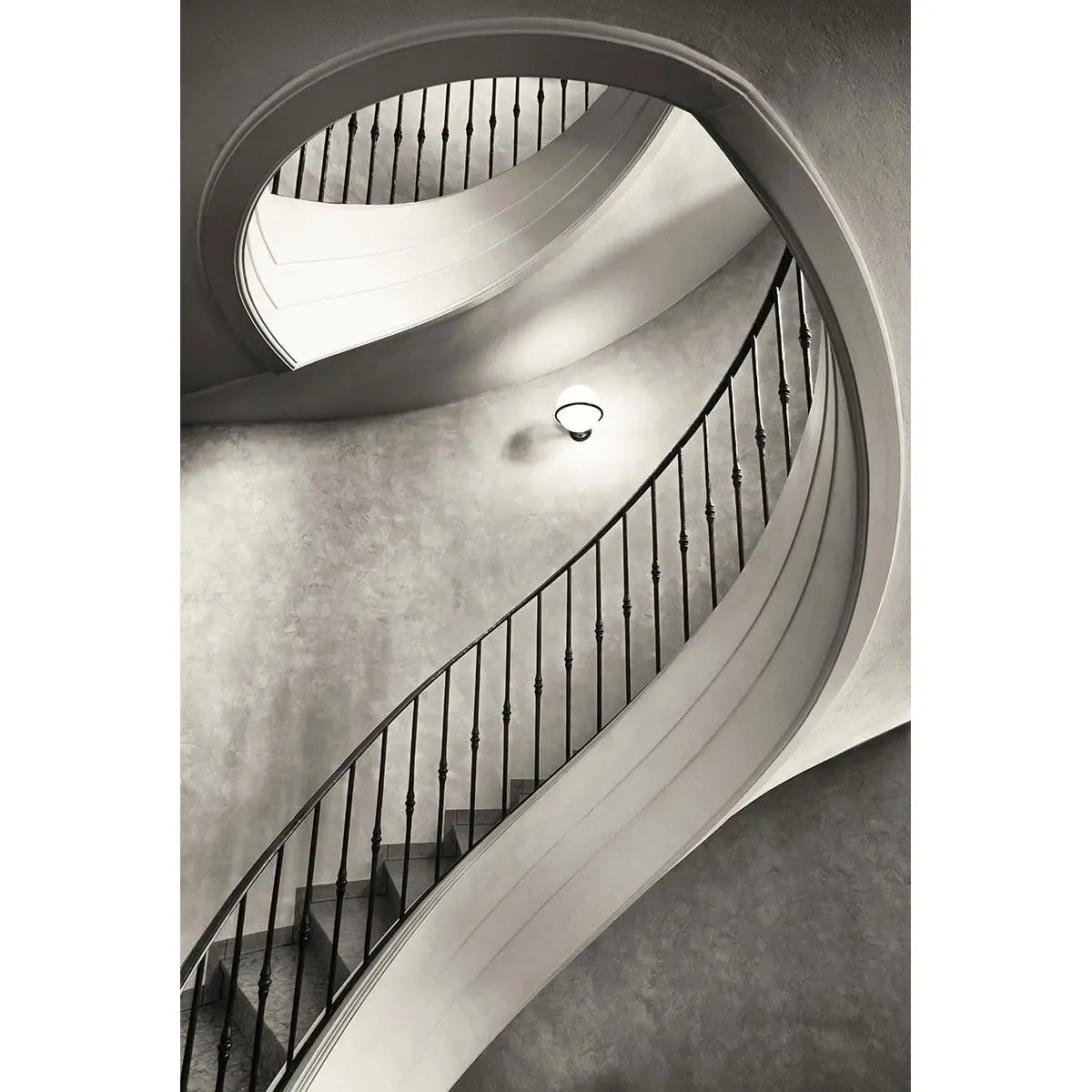 Glass picture stair II Homefactory Bilde