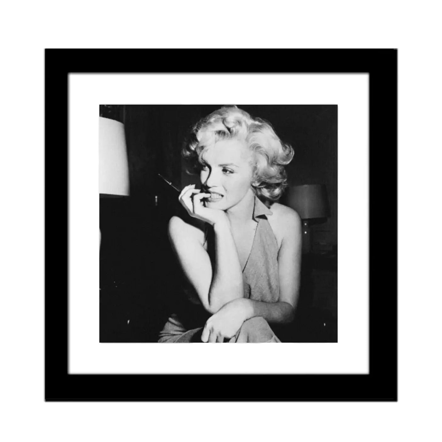 Glass picture w/frame Marilyn Monroe no. 4 Homefactory Bilde