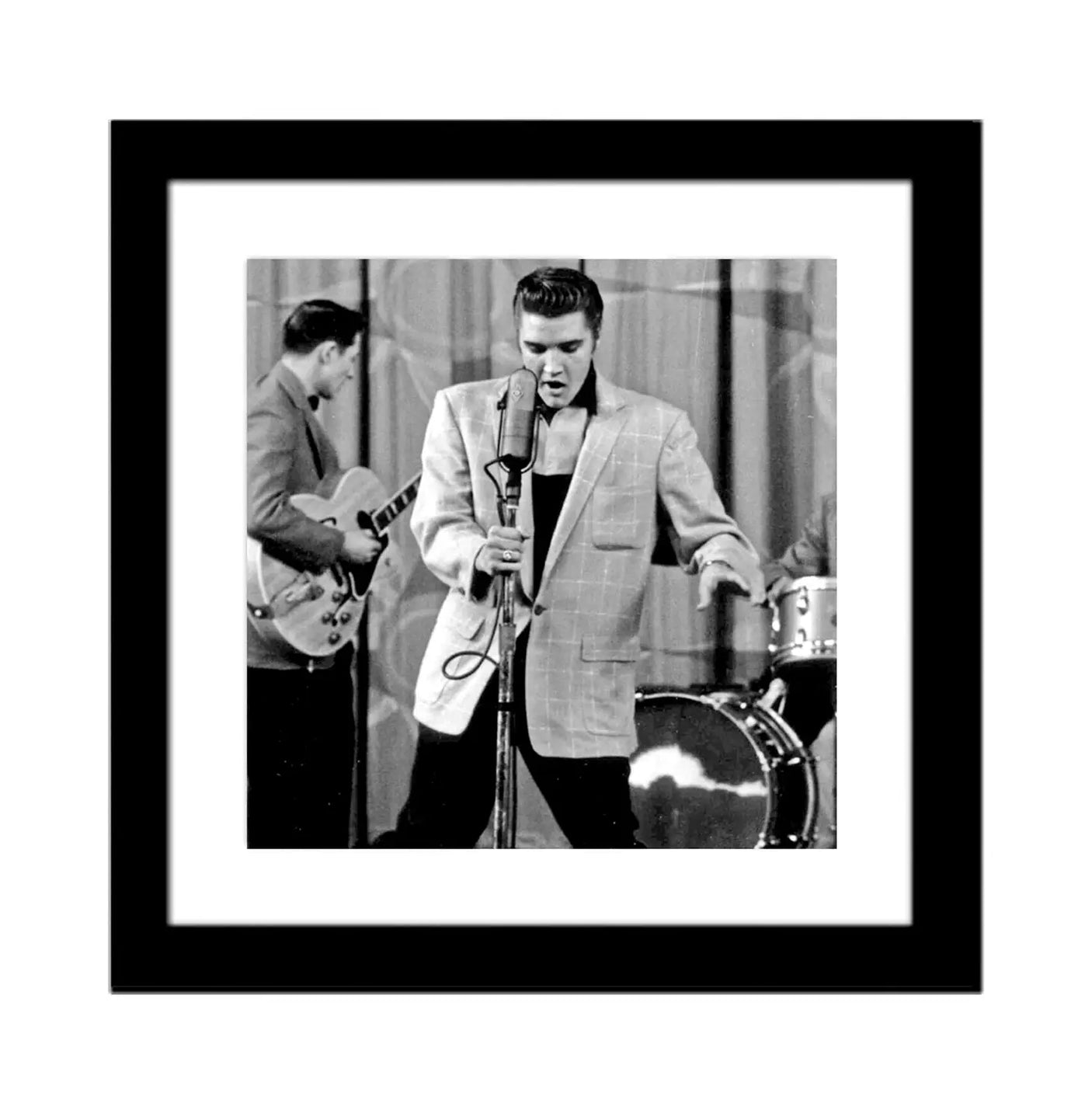 Glass picture w/frame Elvis Presley Homefactory Bilde