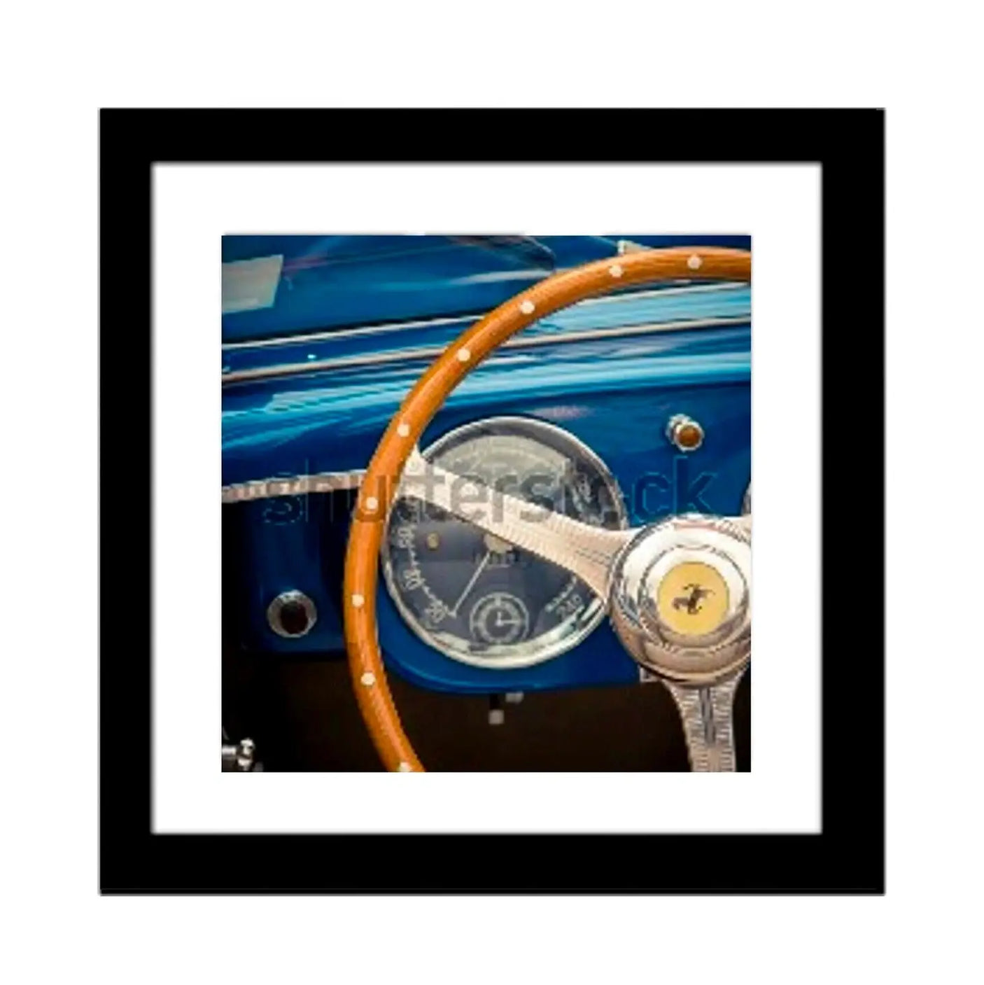 Glass picture w/frame Ferrari 250 Homefactory Bilde