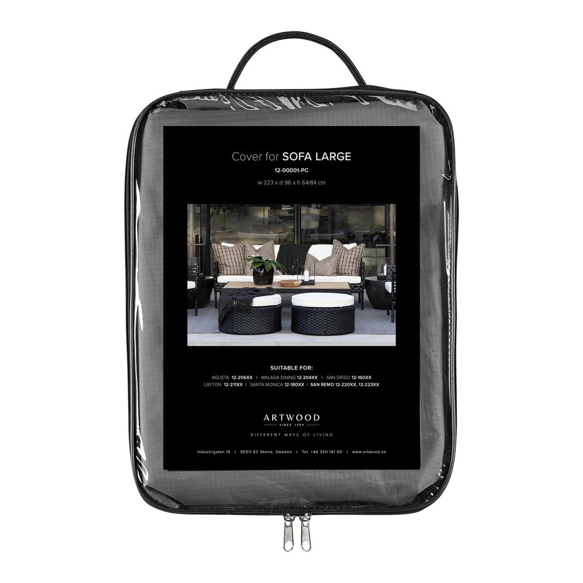 Sofaovertrekk Artwood Møbeltrekk