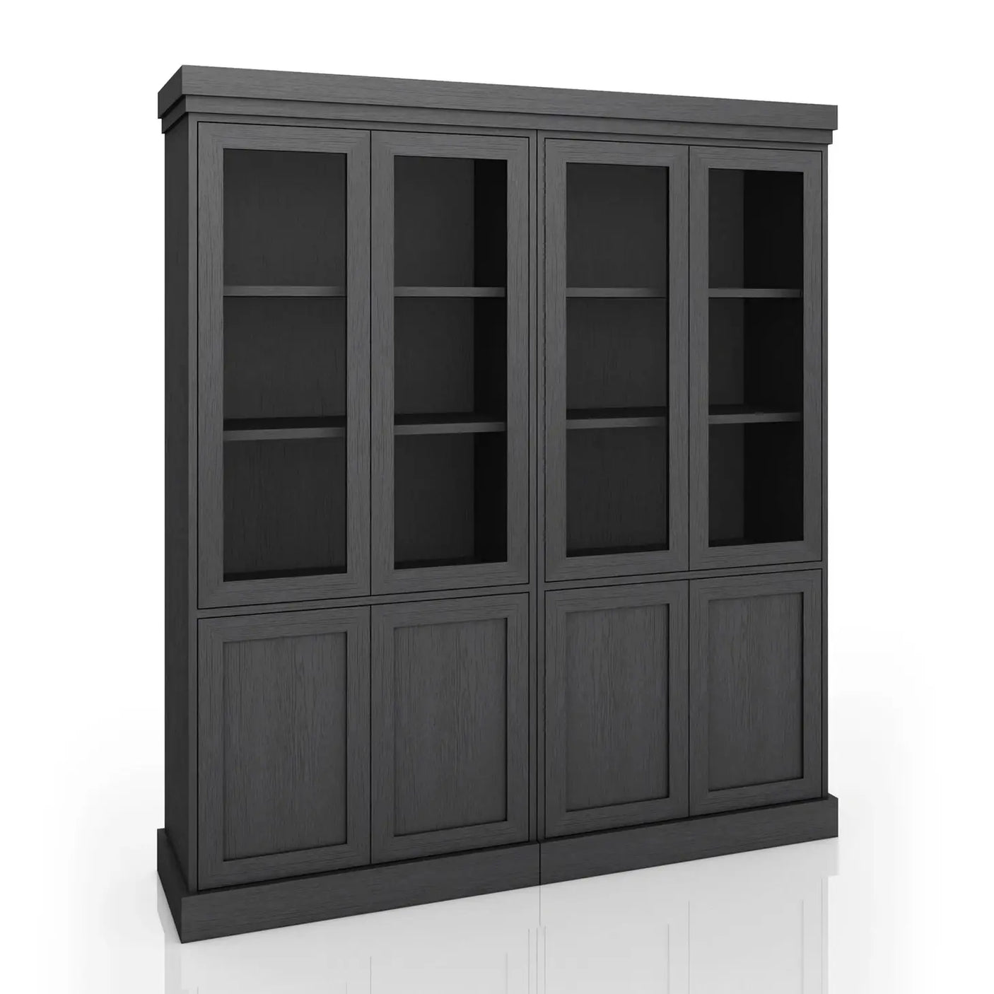 Vitrineskap Stockholm delte dører Homefactory Vitrineskap