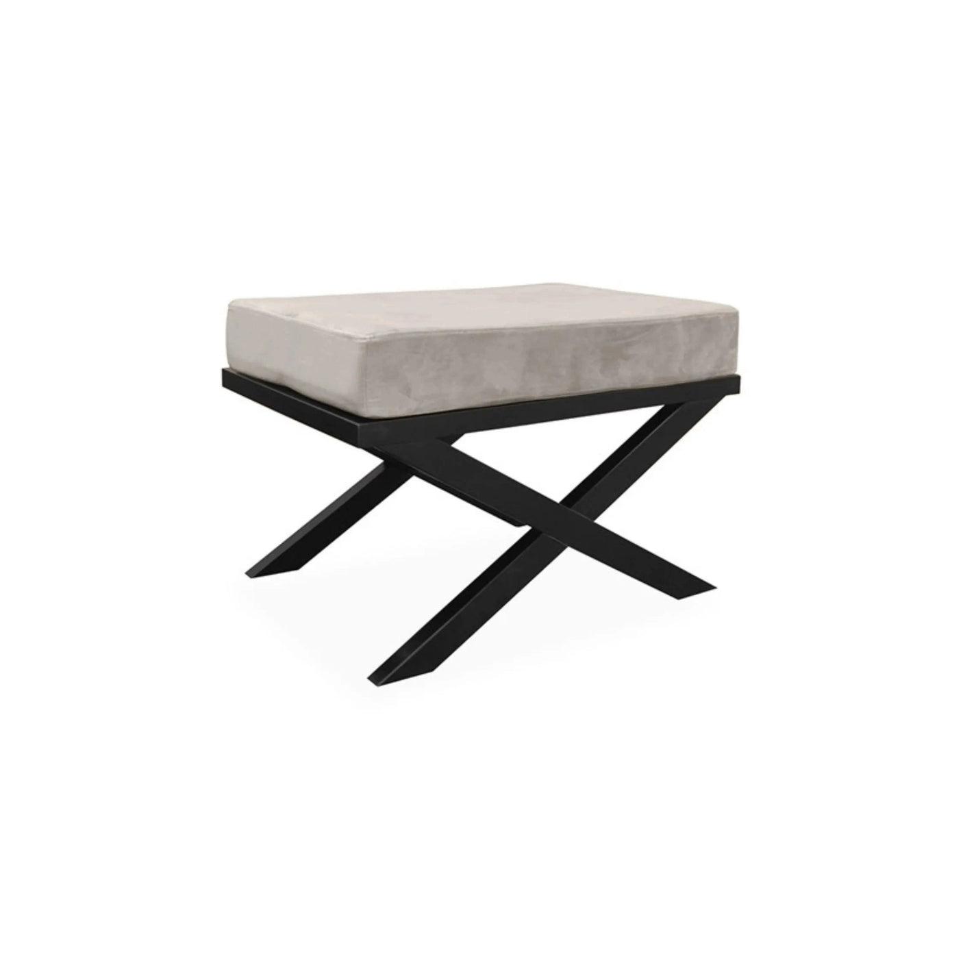 Pall/fotskammel med kryssbein Homefactory Pall