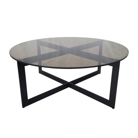 Salongbord Alexandria rundt Homefactory Sofabord