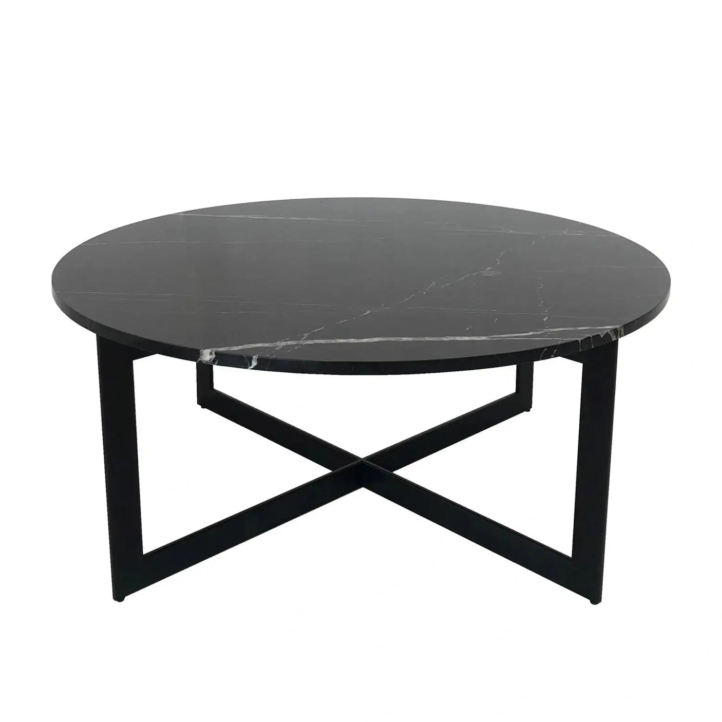 Salongbord Alexandria rundt Homefactory Sofabord