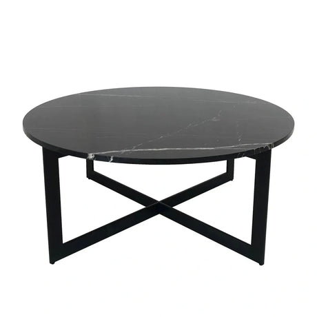 Salongbord Alexandria rundt Homefactory Sofabord