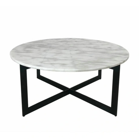 Salongbord Alexandria rundt Homefactory Sofabord