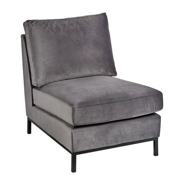 Stålramme til Queens stol sort matt Homefactory Lenestol