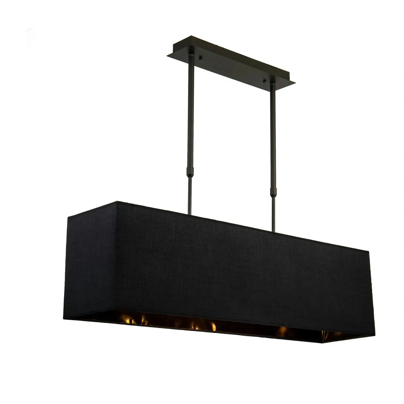 Taklampe Aruba Firkant sort Homefactory Taklampe