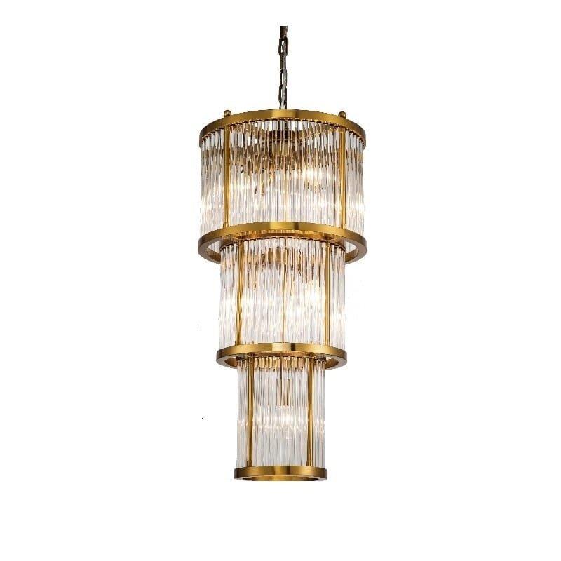 Taklampe Corona Brass D38 trippel Homefactory Taklampe