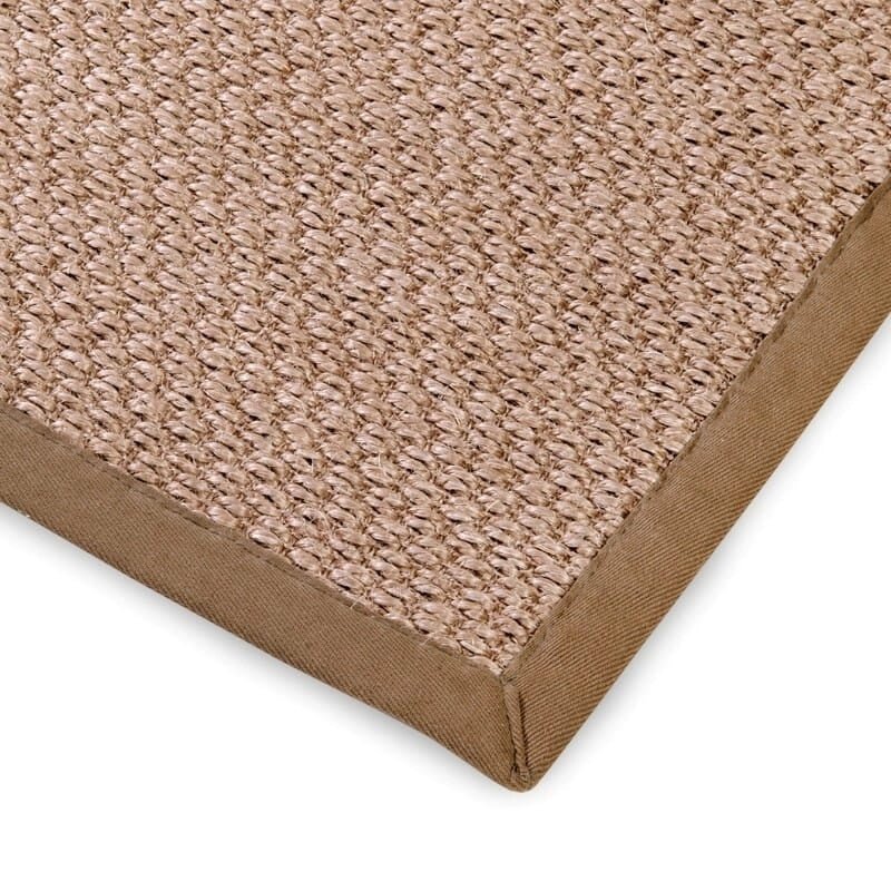 Sisal teppe med kanting Ø300 Homefactory Teppe