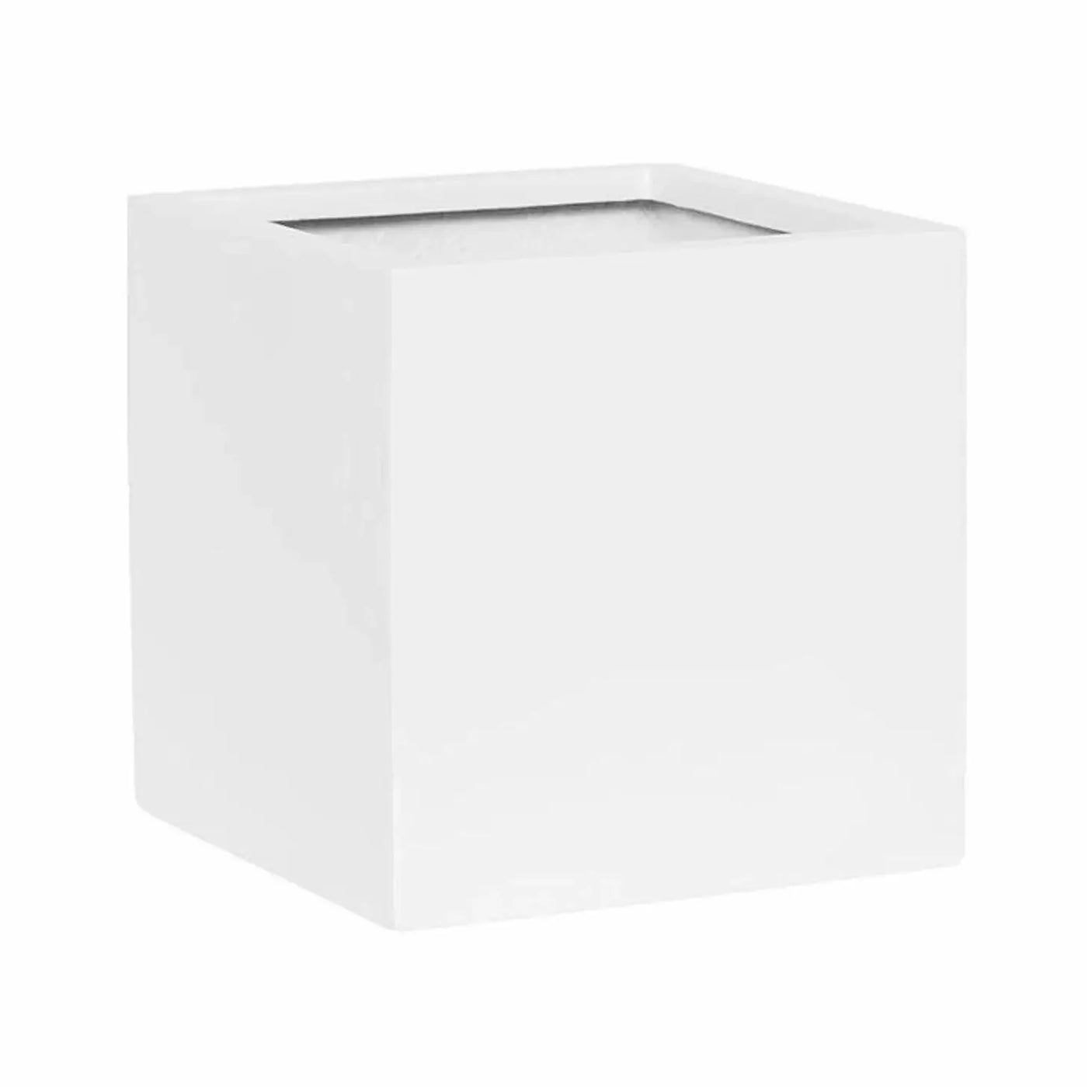 Fiberstone Qube matt white Homefactory Potte